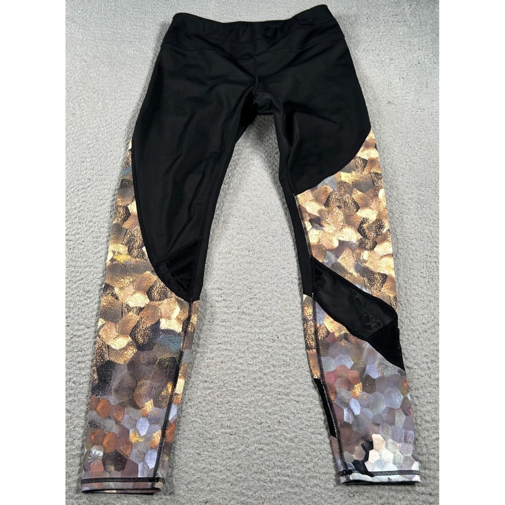 Athleta Leggings Women's Small Black Cropped Skinny‎ Yoga Running Gym Workout